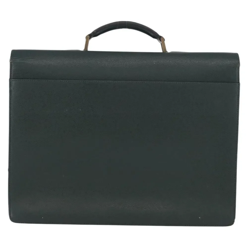 Louis Vuitton Taiga Tashkent Business Bag Epicea Green